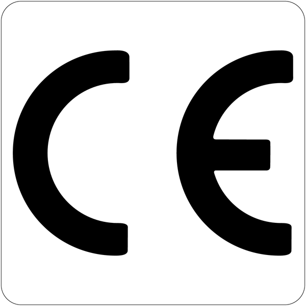 Etiquettes CE adhésif permanent