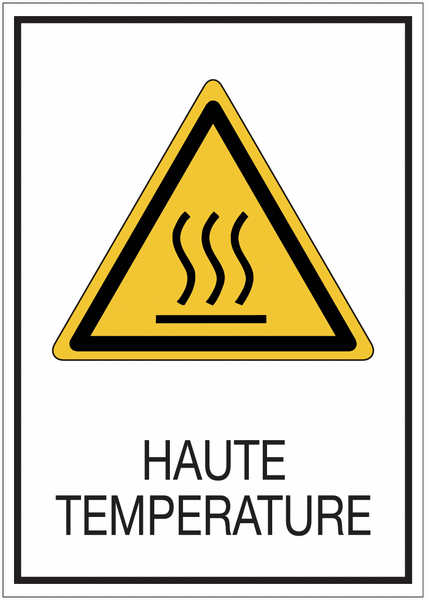 Panneaux rigides adhésifs - Haute température