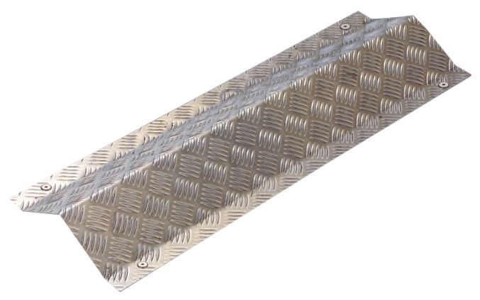 Plaque de protection en aluminium pour câbles