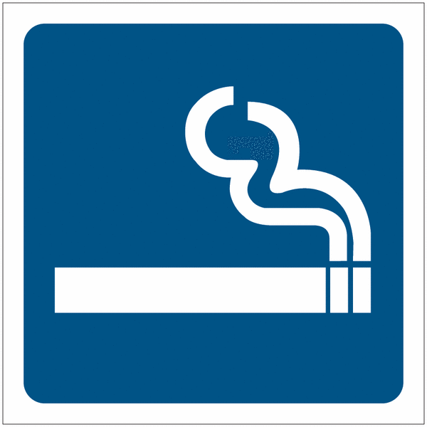 Pictogramme de signalisation : Autorisation de fumer