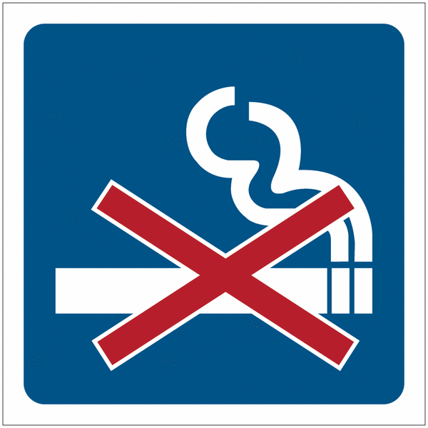 Pictogrammes de signalisation "Interdiction de fumer"