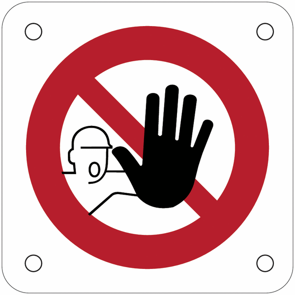 Plaques de signalisation pour machines "Accès interdit aux personnes non autorisées"