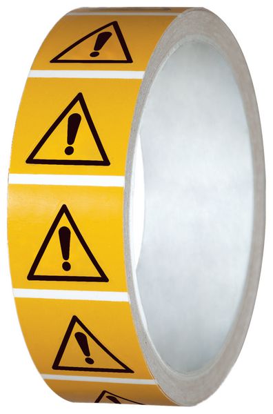 Pictogramme ISO 7010 en rouleau Danger Général - W001