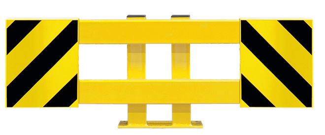 Barrière ajustable en longueur - protection rack