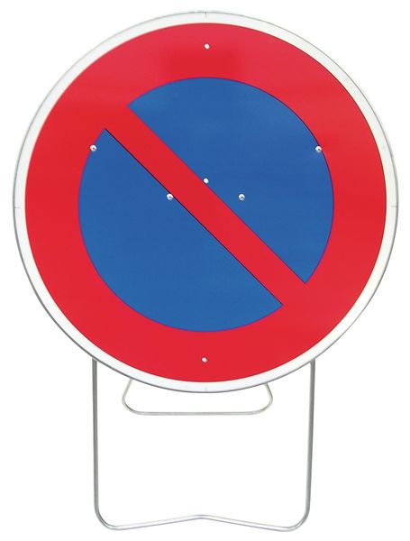 Panneau de signalisation temporaire B6a1 - Stationnement interdit
