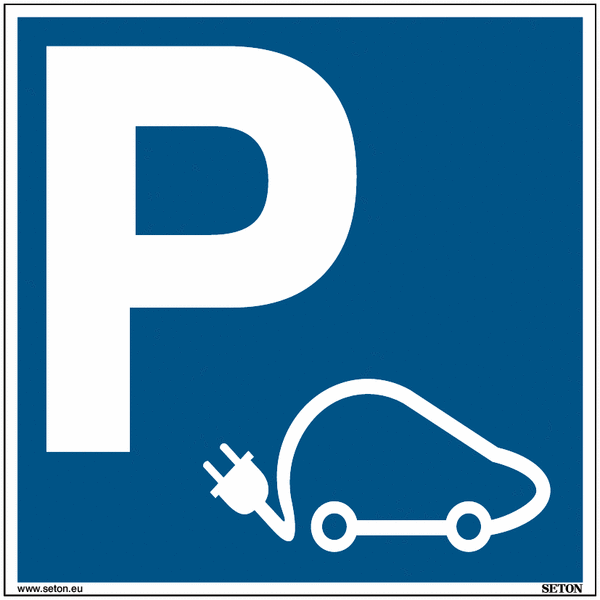 Panneau Parking Voiture électrique