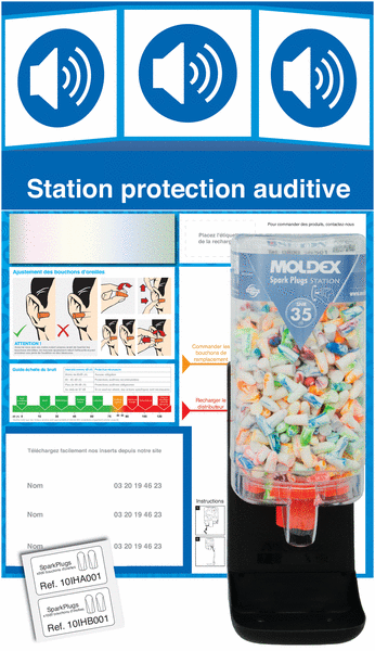 Station protection auditive Moldex