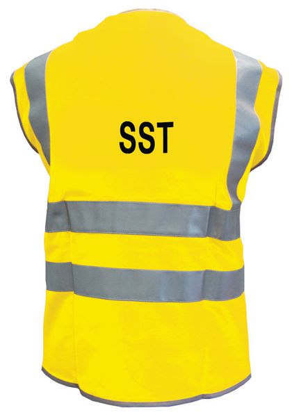 Gilets de sécurité SST haute visibilité