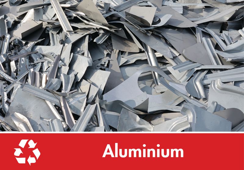 Signalétique recyclage - Aluminium