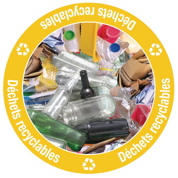 Signalétique recyclage - Déchets recyclables