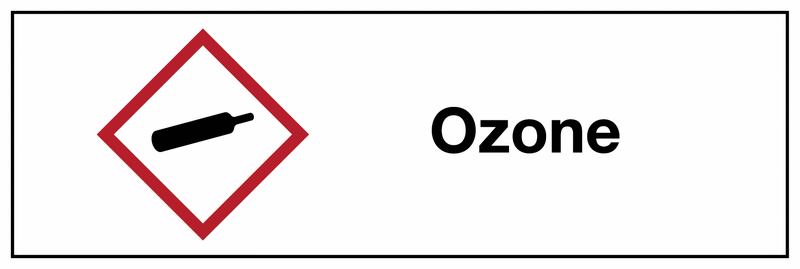 Etiquette CLP - Ozone - GHS04