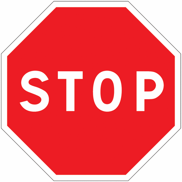 Panneau AB4 - Stop (homologué route)
