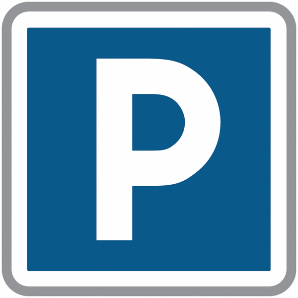Panneau C1a - Lieu aménagé pour le stationnement (homologué route)