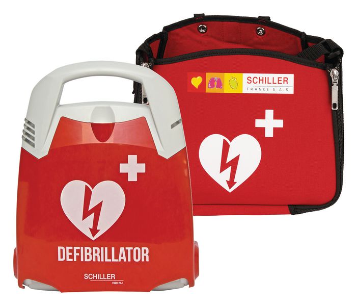 Kit défibrillateur Schiller FRED® PA-1 + sacoche