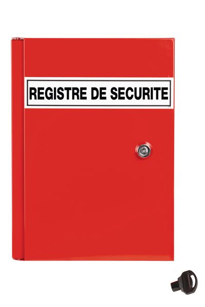 Coffre armoire pour registre de sécurité