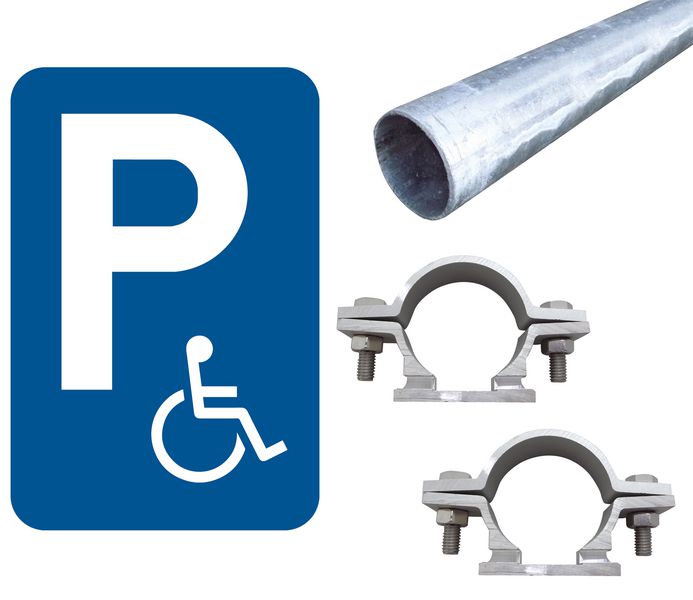 Panneau Places de parking pour PMR