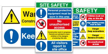 Multi Message Safety Signs