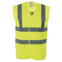 Printed Hi-Vis Security & Fire Warden Waistcoats