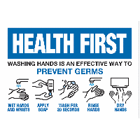 Washing Hands Is An Effective Way To Prevent Germs Sign
