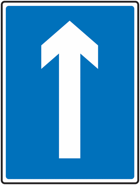 Traffic Signs - One Way Traffic