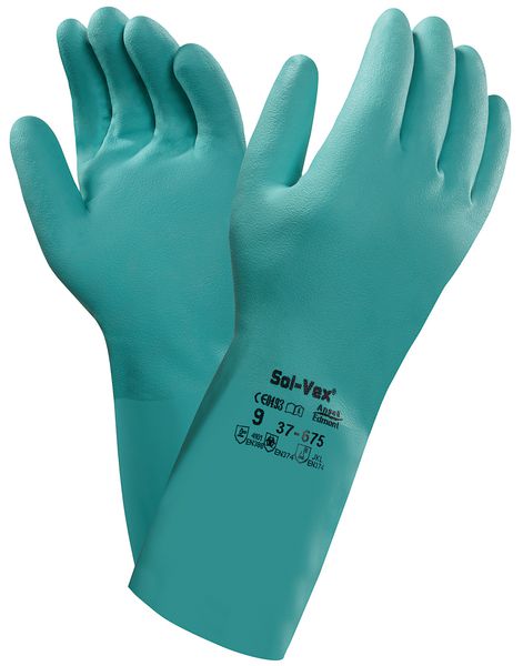 Ansell Sol-vex® 37-675 Chemical Resistant Gloves
