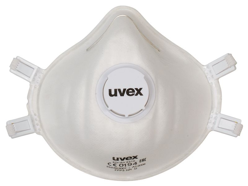 Uvex® Silv-Air C - Cup Style Dust Masks FFP3