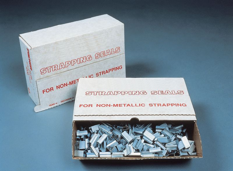 Galvanised Metal 25mm Strapping Seals - Pack of 1000