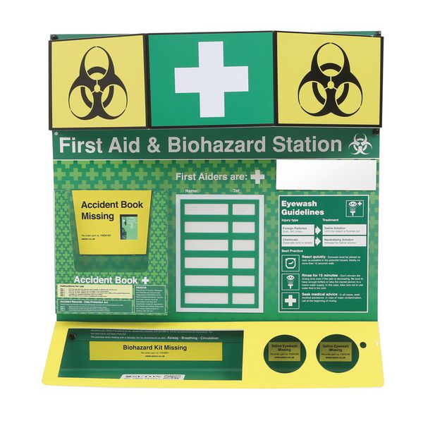First Aid/Biohazard Stations - Unstocked