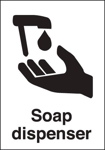 Soap Dispenser Sign