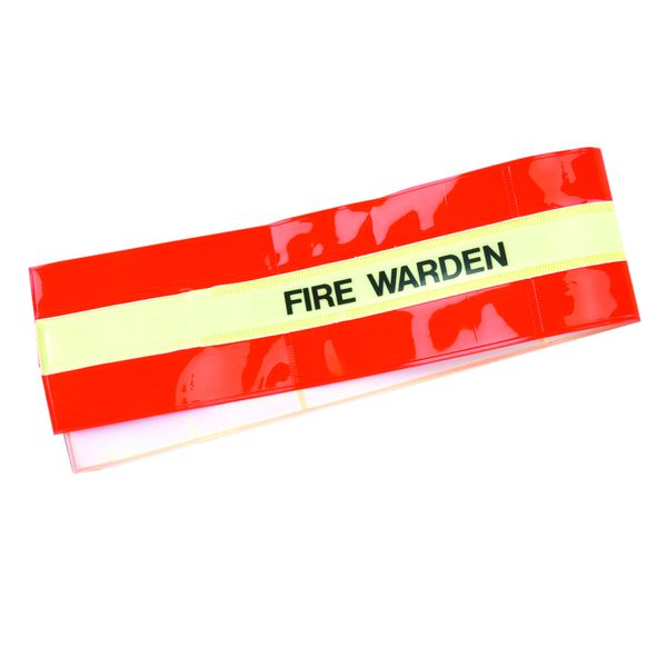 High-Visibility Fire Warden Armbands