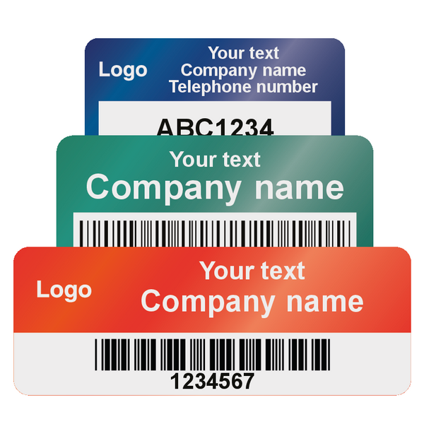 DuraGuard® Metalised Polyester Best Selling Asset Tags
