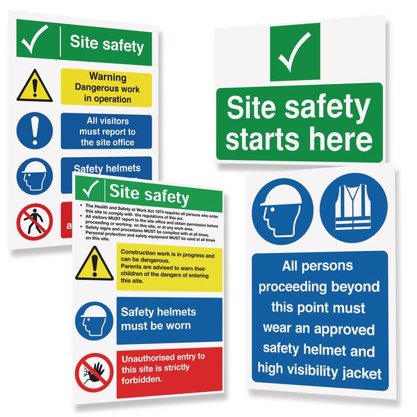 Site Safety Sign Pack