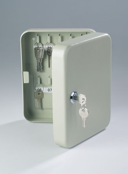 Grey Steel Lockout Key Cabinets - Stores 10 Keys
