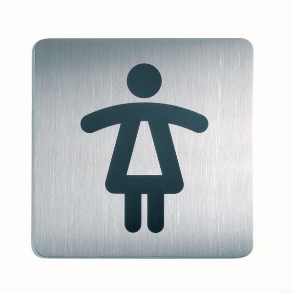 Female Toilet Washroom Picto Sign
