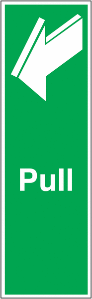 Pull & Arrow Forward Signs
