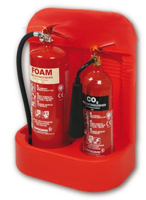 Heavy-Duty Fire Extinguisher Stands