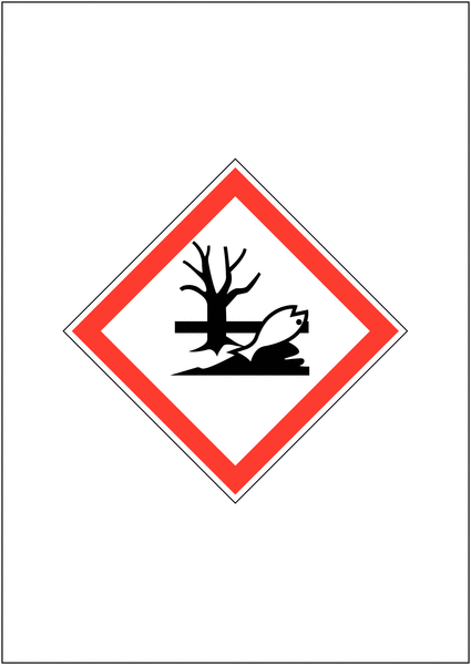 GHS COSHH Magnetic Signs Dangerous for the Environment