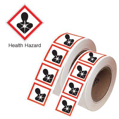 Health Hazard - GHS Symbols On-a-Roll