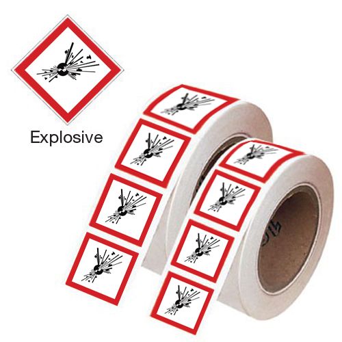 Explosive - GHS Symbols On-a-Roll