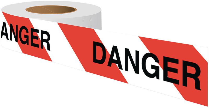 Heavy-Duty Barricade Tapes - Danger