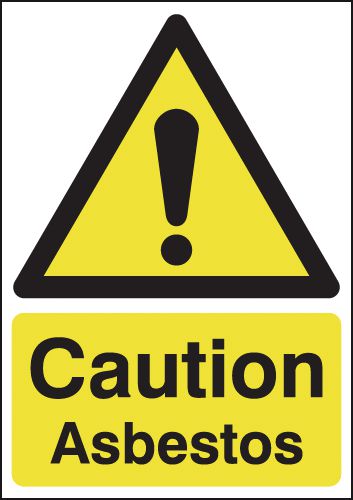 Caution Asbestos Signs
