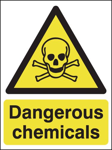 Dangerous Chemicals Signs