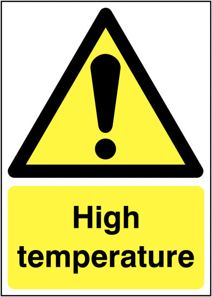 High Temperature Signs