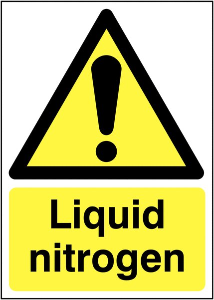 Liquid Nitrogen Signs