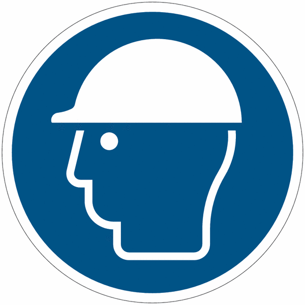 ToughWash - Wear Head Protection Sign (Symbol)