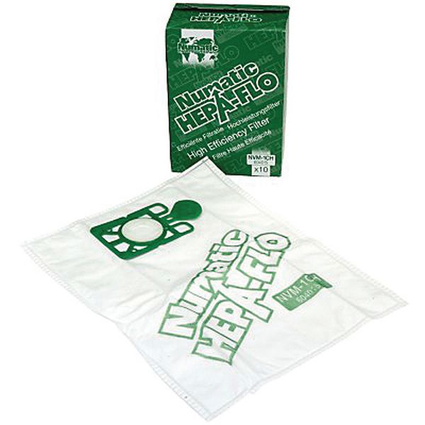 10-Pack Replacement Numatic Vacuum Replacement Bags