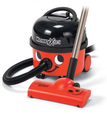 Henry Xtra Red/White Vacuum Cleaner 620W - 9L Capacity