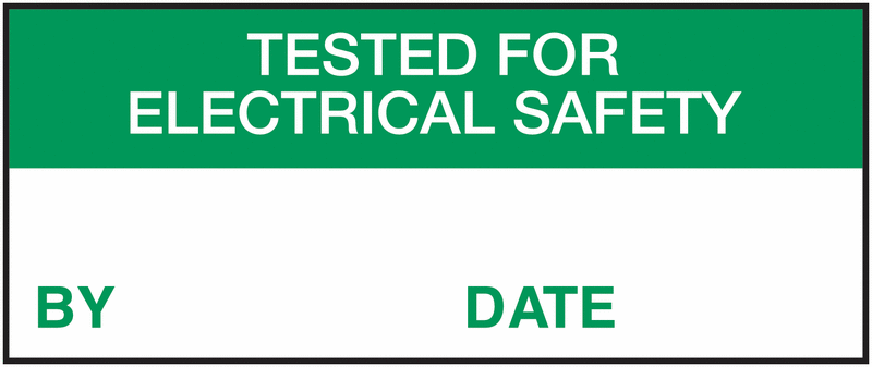 Electrical Safety By Self-Laminating Write-On Labels
