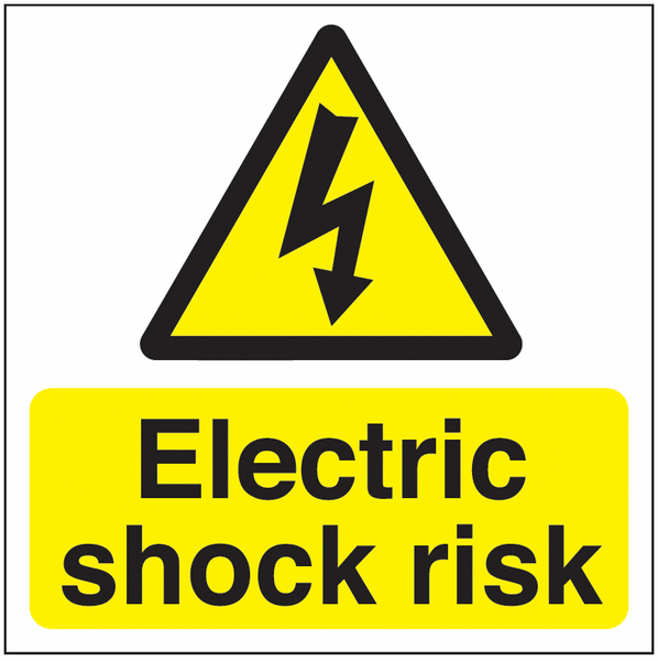Safety Label Packs - Electric Shock Risk
