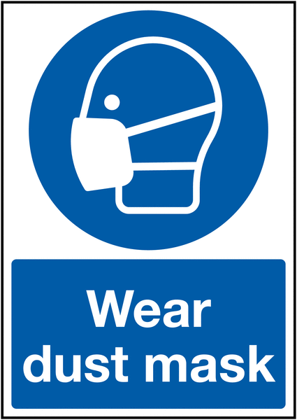 Wear Dust Mask Sign